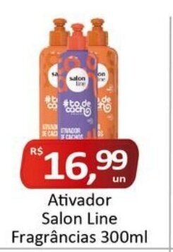 Rede Krill Ativador Salon Line Fragrâncias 300ml oferta