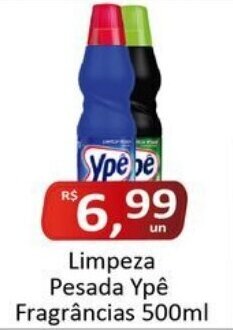 Rede Krill Limpeza Pesada Ypê Fragrâncias 500ml oferta
