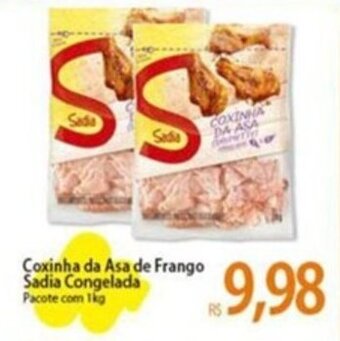 Atacadão Coxinha da Asa de Frango Sadia Congelada Pacote com 1kg oferta