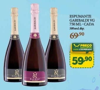 ESPUMANTE GARIBALDI VG 750 ML-CADA