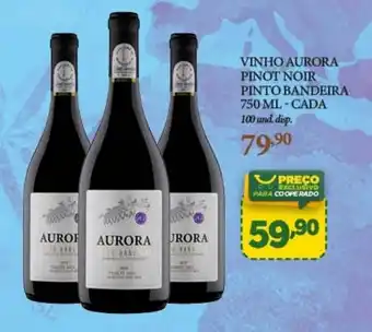 Cooper VINHO AURORA PINOT NOIR PINTO BANDEIRA 750 ML-CADA oferta