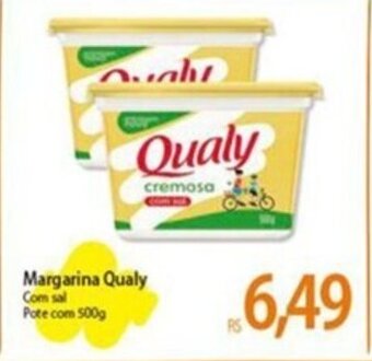 Atacadão Margarina Qualy Com sal Pote com 500g oferta