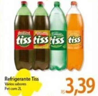 Atacadão Refrigerante Tiss Vários sabores Pet com 2L oferta