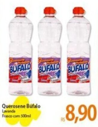 Querosene Búfalo Lavanda Frasco com 500ml