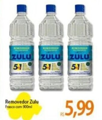 Atacadão Removedor Zulu Frasco com 900ml oferta