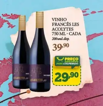 Cooper VINHO FRANCÊS LES ACOLYTES 750 ML-CADA oferta