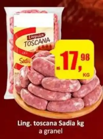Atacado Máximo Ling. Toscana Sadia 1kg a granel oferta