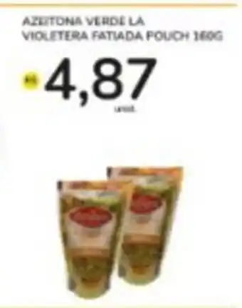 Azeitona Verde La Violetera Fatiada Pouch 160g