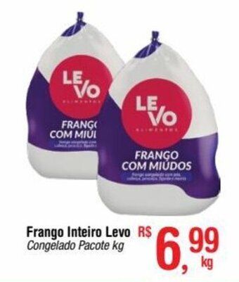Fort Atacadista Frango Inteiro Levo Congelado Pacote kg oferta
