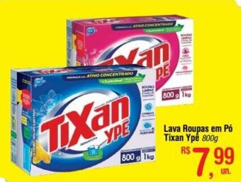 Fort Atacadista Lava Roupas em Pó Tixan Ypê 800g oferta