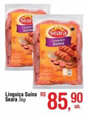 Fort Atacadista Linguiça Suína Seara 5kg oferta