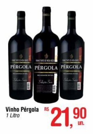 Vinho Pérgola 1 Litro