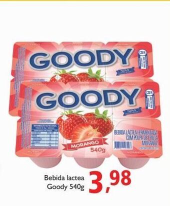 Bebida láctea goody 540g