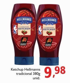 Ketchup hellmann's tradicional 380g unid.
