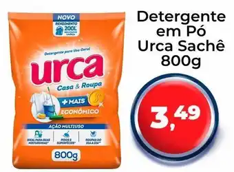 Tonin Superatacado Detergente em pó urca 800g oferta