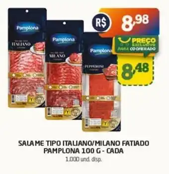 Cooper SALAME TIPO ITALIANO/MILANO FATIADO PAMPLONA 100 G - CADA oferta
