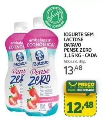 Cooper IOGURTE SEM LACTOSE BATAVO PENSE ZERO oferta