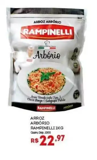 Bistek Supermercados ARROZ ARBÓRIO RAMPINELLI oferta