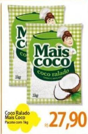 Atacadão Coco Ralado Mais Coco Pacote com 1kg oferta