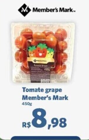 Sam's Club Tomate grape Member's Mark 450g oferta
