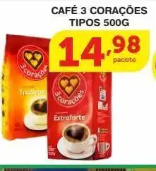 Roldão Café 3 corações 500g oferta
