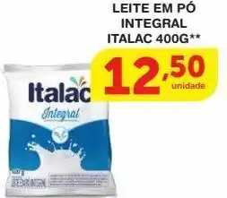 Roldão Leite em pó italac 400g oferta