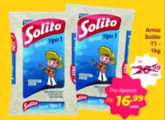 Barbosa Supermercados Arroz Solito T1 1kg oferta