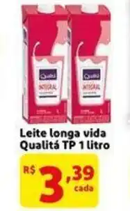Leite Longa Vida Qualita TP 1L