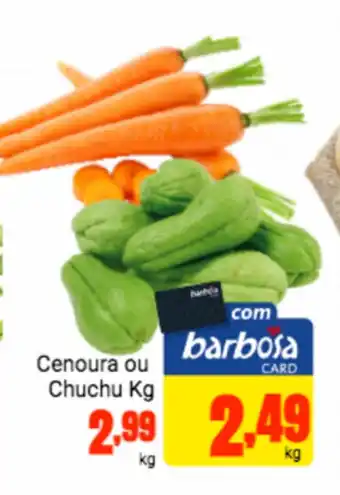 Cenoura ou Chuchu 1kg