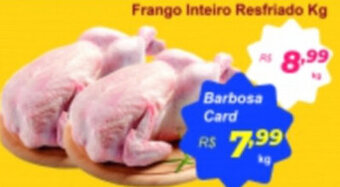 Barbosa Supermercados Frango Inteira Resfriado 1kg oferta