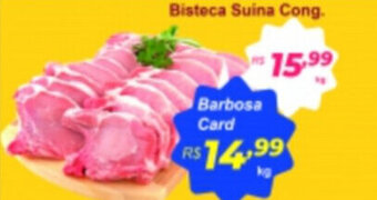 Bisteca Suina Congelada 1kg