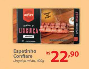 Espetinho Confiare 400g