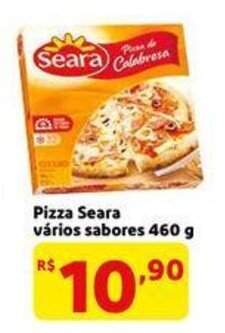 Extra Supermercado Pizza Seara varios sabores 460g oferta