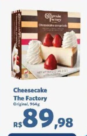 Cheesecake The Factory Original, 964g
