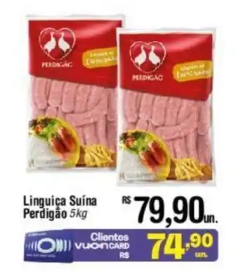 Fort Atacadista Linguiça Suína Perdigão 5kg oferta