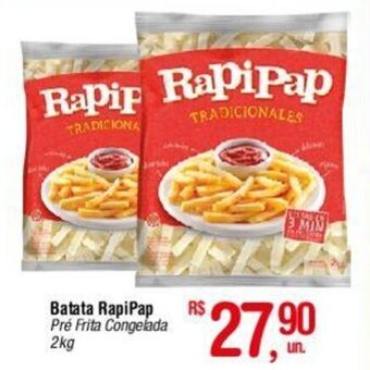 Fort Atacadista Batata RapiPap Pré Frita Congelada 2kg oferta