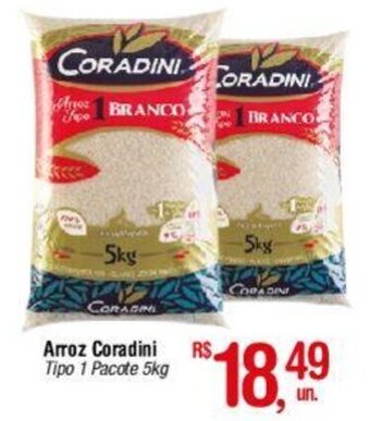Fort Atacadista Arroz Coradini Tipo 1 Pacote 5kg oferta