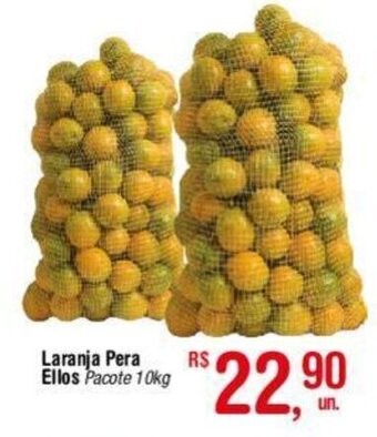 Fort Atacadista Laranja Pera Ellos Pacote 10kg oferta