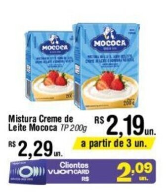 Fort Atacadista Mistura Creme de Leite Mococa tp 200g oferta