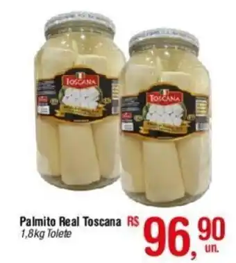 Fort Atacadista Palmito Real Toscana 1,8kg Tolete oferta