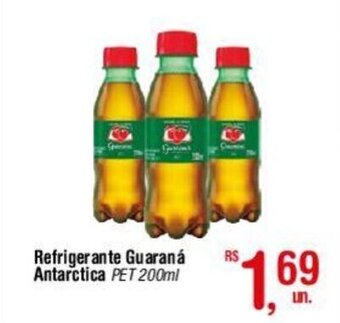 Fort Atacadista Refrigerante Guaraná Antarctica PET 200ml oferta
