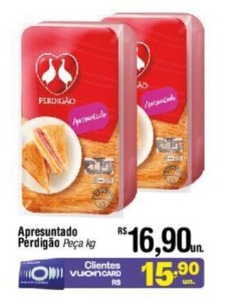 Fort Atacadista Apresuntado Perdigão Peça kg oferta