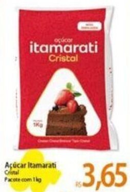 Açúcar Itamarati Cristal Pacote com 1kg