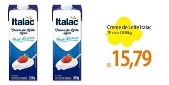 Atacadão Creme de Leite Italac TP com 1,030kg oferta