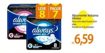Atacadão Absorvente Noturno Always oferta