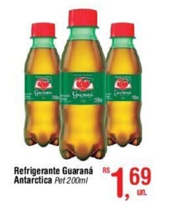Fort Atacadista Refrigerante Guaraná Antarctica Pet 200ml oferta