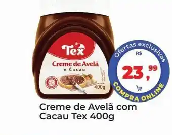 Tonin Superatacado Creme de avelã com cacau tex 400g oferta