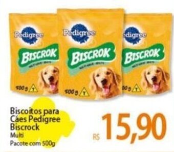 Atacadão Biscoitos para Cães Pedigree Biscrock Multi Pacote com 500g oferta