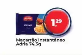 Tonin Superatacado Macarrão instantâneo adria 74,3g oferta