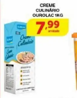 Roldão Creme culinário ourolac 1kg oferta
